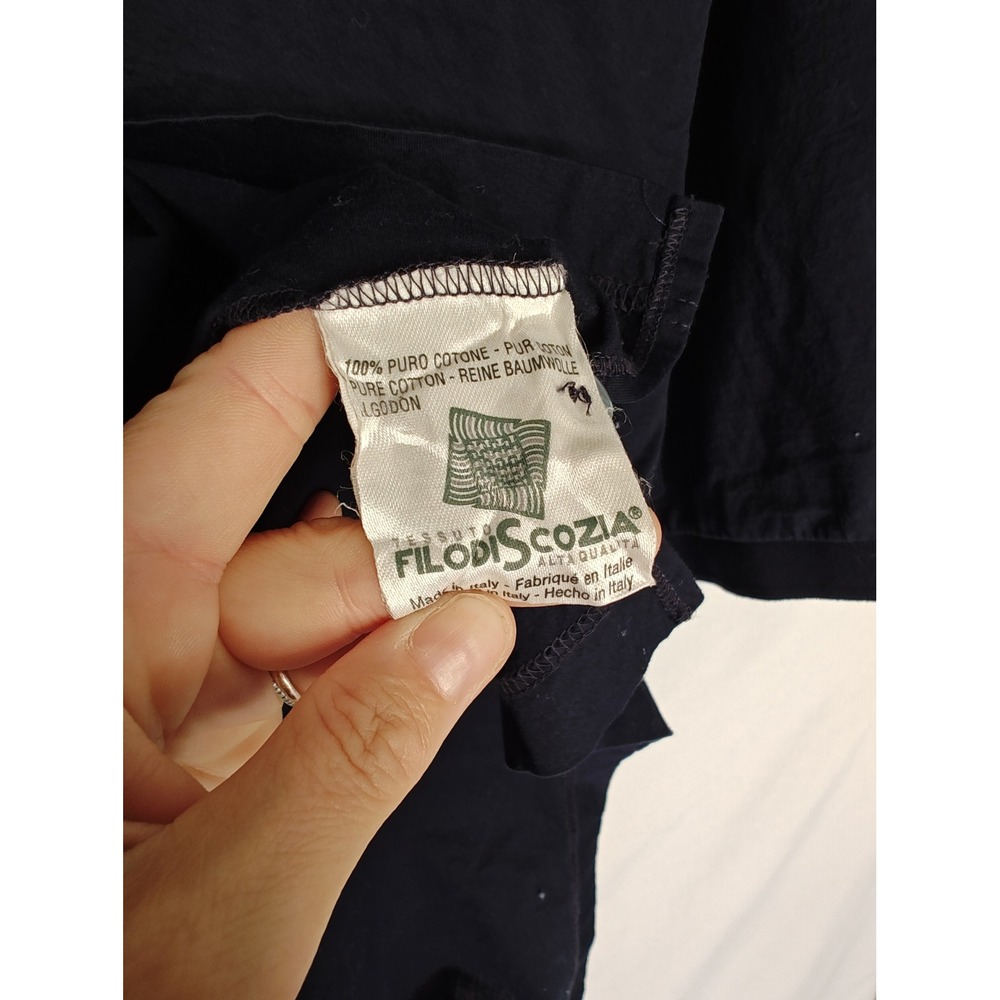 Marbas Polo Golf Short Short Sleeve Navy Blue Cotton Lexus Nevada‎ Celebrity L - Picture 9 of 10
